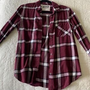 Garage boyfriend fit flannel